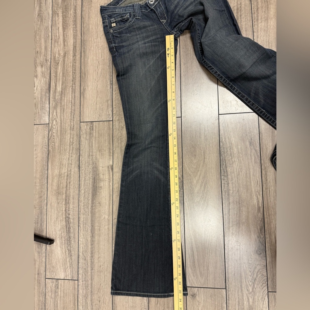 Y2K Big Star Dark Wash Flare Jeans - Picture 5 of 6